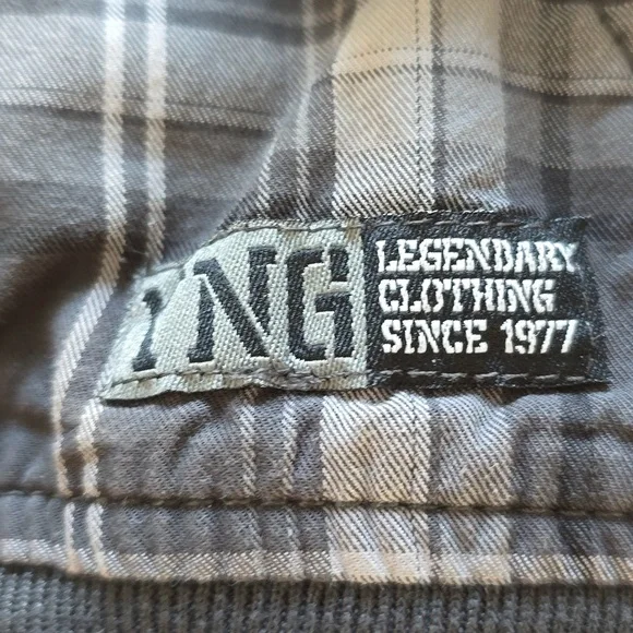 H&M Boys Plaid Hooded Jacket Boys Size 9-10 - Picture 4 of 13